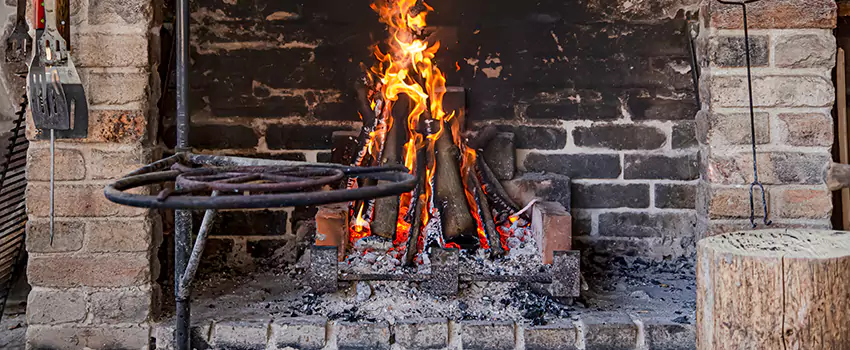 Cracked Electric Fireplace Bricks Repair Services in Great Bend, KS