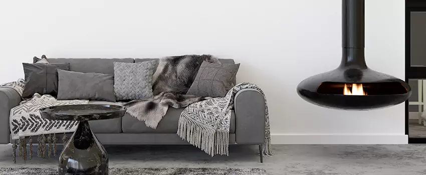 Circular Hanging Fireplace Installation Services in Great Bend, KS